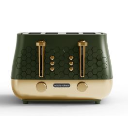 Morphy Richards 243022 Cassini 4-Slice Toaster Olivine - Green