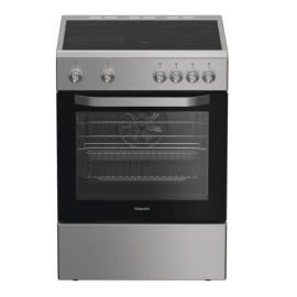 Hotpoint H6V5KMXUK - Inox Freestanding Electric Cooker 