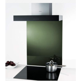 CAPLE TSB900OL CLASSIC 90cm Toughened Glass Splashback  (Olive colour)