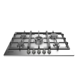 INDESIT THP 751 W/IX/I 75 cm Gas Hob - Stainless Steel