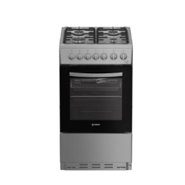 Indesit I5G3PMX 50cm Duel Fuel Single Cooker - Stainless Steel