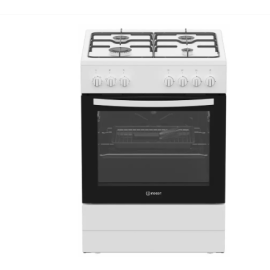 Indesit I6G3PMWUK 60cm Dual Fuel Cooker - White
