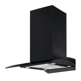 Cata ISLA90BK - Black 90cm Island Extractor