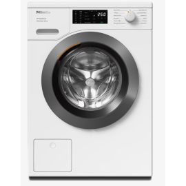Miele W1 front-loader washing machine: WEB365 WCS PWash&8kg Lotus white