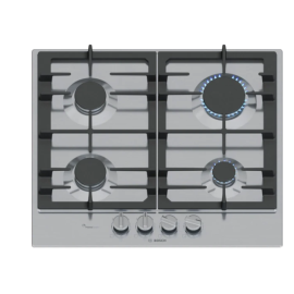 Bosch PCP6A5I90 - Stainless Steel Gas Hob - 60cm