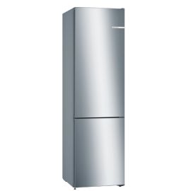 Bosch KGN392LEBG Series 4 Free-standing fridge-freezer with freezer at bottom Stainless steel look, Total No Frost