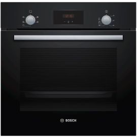 Bosch HHF113BA0B Series 2 Built-In Electric Single Oven in Black 66L