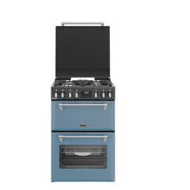 STOVES 444411994 Richmond Deluxe 60cm Dual Fuel Cooker - Twilight Blue