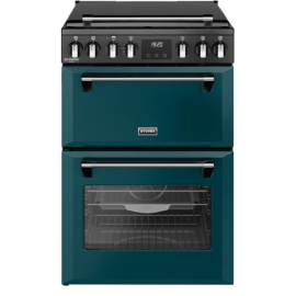 STOVES 444411996 Richmond Deluxe 60cm Dual Fuel Cooker - Deep Marine