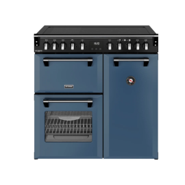STOVES 444412011 Richmond Deluxe 90cm Induction Range Cooker - Twilight Blue