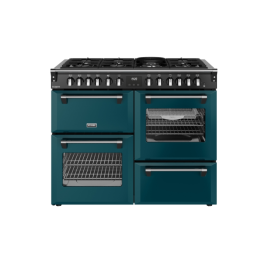 STOVES 444412031 Richmond Deluxe 110cm Dual Fuel Range Cooker - Deep Marine