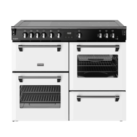 Stoves 444412034 Richmond Deluxe 110Ei RTY Electric Range Cooker - Ice White