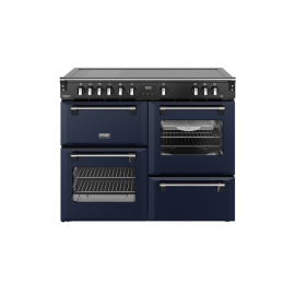 STOVES 444412036 Richmond Deluxe 110cm Induction Range Cooker - Midnight Blue