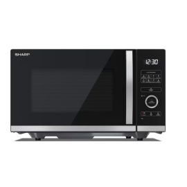 Sharp YC-QC254AU-B 25 Litres Flatbed Convection Oven Microwave with Grill - Black