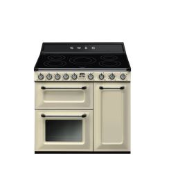 Smeg Victoria TR93IP2 Cream 90cm Induction Range Cooker