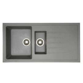 Wraysbury 1.5 Bowl Granite Inset Sink – River Collection