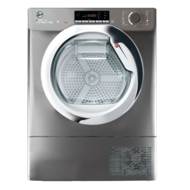 Hoover BATD H7A1TCER-80 Integrated Heat Pump Tumble Dryer, 7kg, Grey, A+ Rated