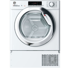  Hoover BATD H7A2TCE-80 H-DRY 300 Integrated 7kg Heat Pump Tumble Dryer in White