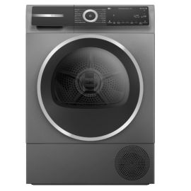 Bosch WQH246DRGB Series 6 Heat pump tumble dryer 9 kg Cast iron grey