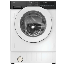 Haier BHA6S696M6D9-80 Integrated Washer Dryer, 9kg/6kg, 1600 Spin, White, D Rated