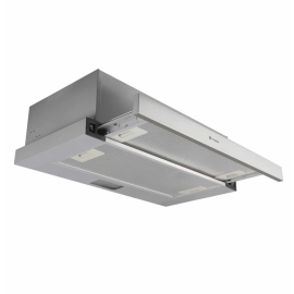 Caple 60cm Plasma Built-Under Telescopic Hood Stainless Steel & Silver