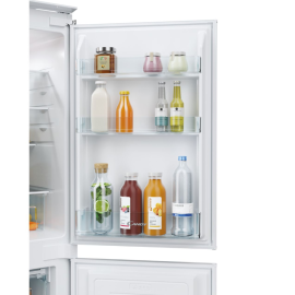 Candy CB50S518EK Integrated 50/50 Fridge Freezer with Sliding Door Fixing Kit - White