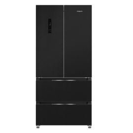 HOTPOINT Dual No Frost HPG2 6513 XK5E American-Style Fridge Freezer - Black