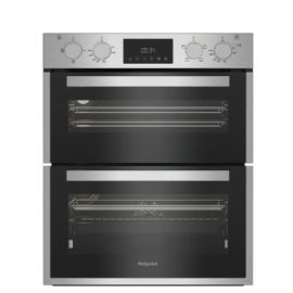 Hotpoint DUH12D1IX Electric Built-under Double Oven - Stainless Steel