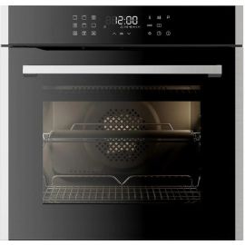 CDA SL550SS/1 Thirteen Function Pyrolytic Oven, LED Clock & Timer, Soft Close Door, Stainless Steel