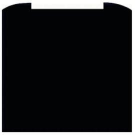 CDA ASG92CBL 900 x 750mm Curved Glass Splashback