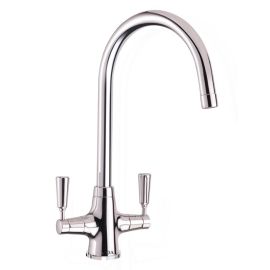 CDA TT41CH Traditional quarter turn lever monobloc tap