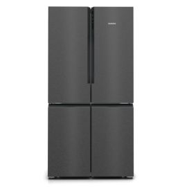 Siemens KF96NAXEAG iQ300 Multi Door American Fridge Freezer 183 x 90.5 cm Brushed black steel antiFingerprint, Total noFrost