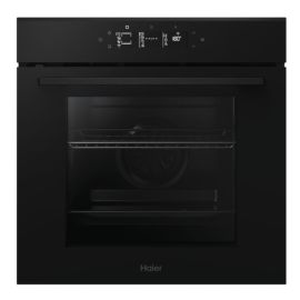 Haier H6 ID25G3YTB2 Built-In Electric Single Oven with Pyrolytic Cleaning, Black, A++ Rated