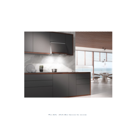 Miele DAZ 1620 Integrated Cooker Hood, Stainless Steel