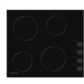 Indesit RI860C 58cm 4 Zone Ceramic Hob