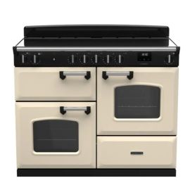 Rangemaster CLO110EIPPCR/CM1 Classic 110cm Induction Range Cooker - Pale Cream