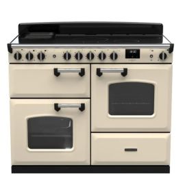 Rangemaster CLDLO110EIPPCR/CM1 Classic Deluxe 110cm Induction Range Cooker (Standard) - Pale Cream