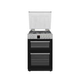 Teknix TKGD60X - Stainless Steel Double Oven Gas Cooker - 60cm - A Energy Efficiency