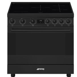 Smeg 90x60 cm Symphony Classic Full Electric Cooker with Induction Hob C9IMN2