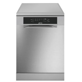 Smeg DF345CQSX Dishwasher, 14 Place Settings, Stainless Steel, C Rated