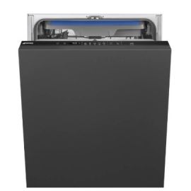 Smeg DI362DQ Fully Integrated Full Size Dishwasher - Black Control Panel with Sliding Door Fixing Kit - D Rated