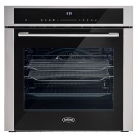 Belling BEL BI603MFPY STA Single Electric Multifunction Built-In Oven with Pyrolytic cleaning