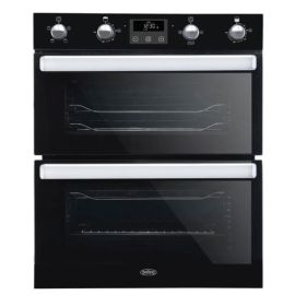 Belling BI702FPCT Built-Under Electric Double Oven, A Rated 