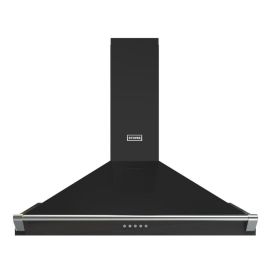 Stoves ST RICHMOND CHIM 110PYR Black chimney cooker hood