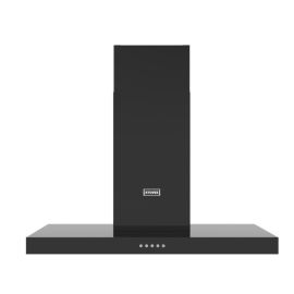 Stoves Sterling 100T Black 100cm Chimney Cooker Hood A+ Rated