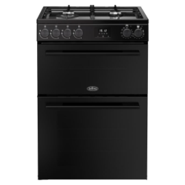 Belling BEL FSA VISION 60DF 444412047 Dual Fuel Cooker - Black