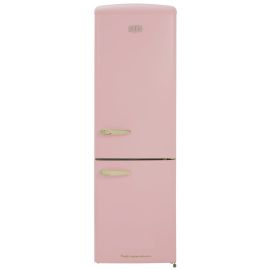 CDA FLORENCE-TEAROSE Retro 60cm freestanding 60/40 fridge freezer
