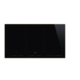 Smeg SIM693WLDR 90cm Dolce Stil Novo Induction Hob with Copper Trim