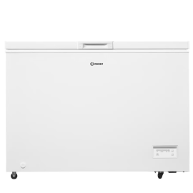 Indesit INCF3084UK 112cm Chest Freezer in White 308 Litres 0.85m