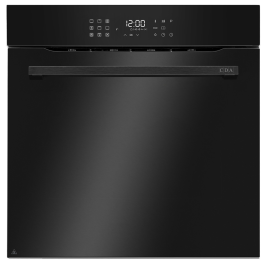 CDA SL500BL/1 Thirteen Function Pyrolytic Oven, LED Clock & Timer, Black